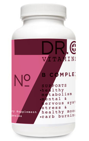 DR. C VITAMINS B Vitamin Complex Supplement B2, B6, B12, Metabolism, Stress & Energy Support